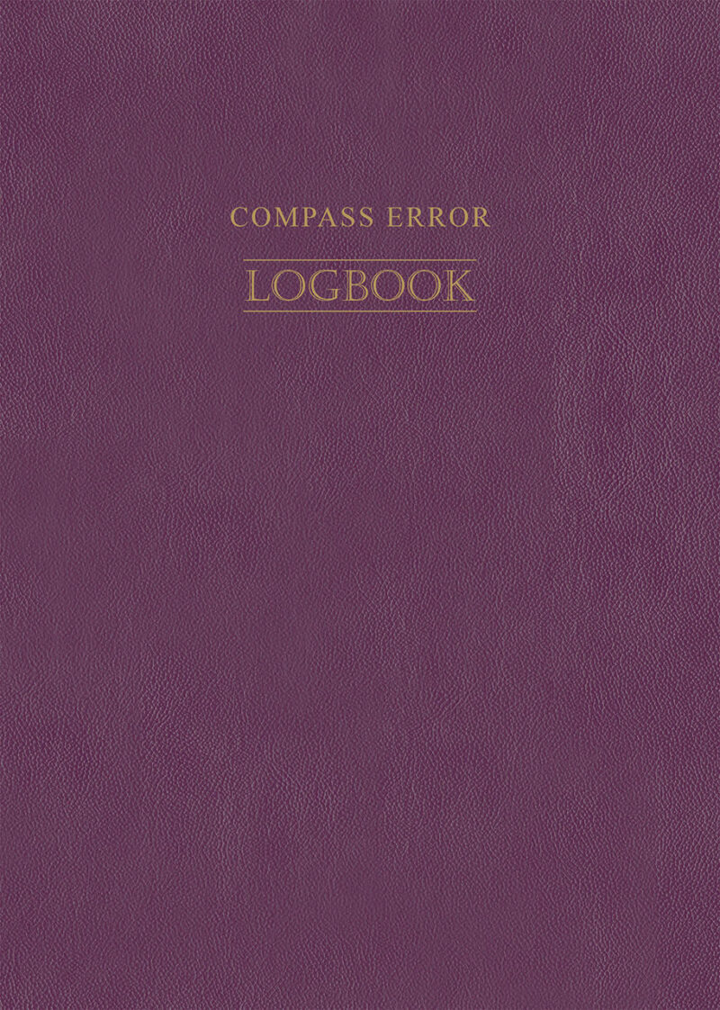 Compass error logbook